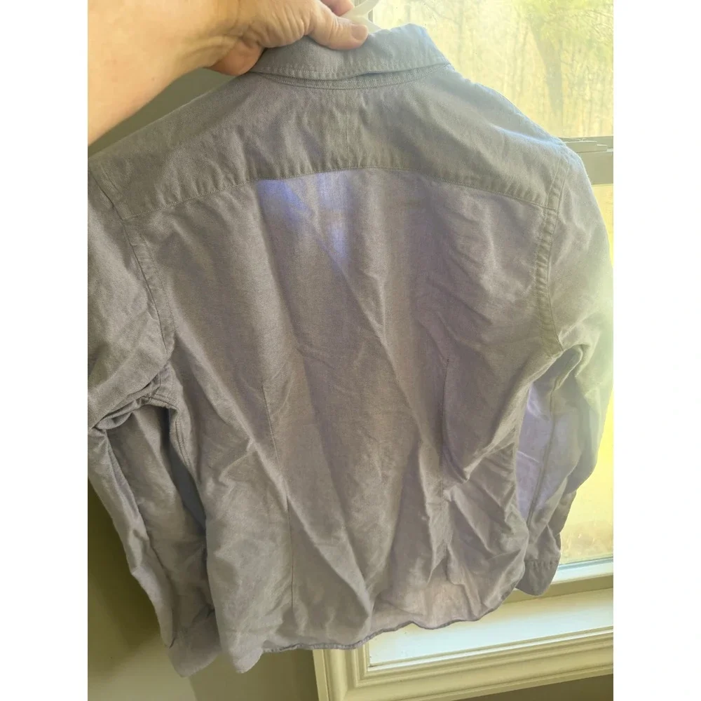 Ralph Lauren Boys Slim Fit Oxford Shirt‎ Lavender Purple Button Down Size 10